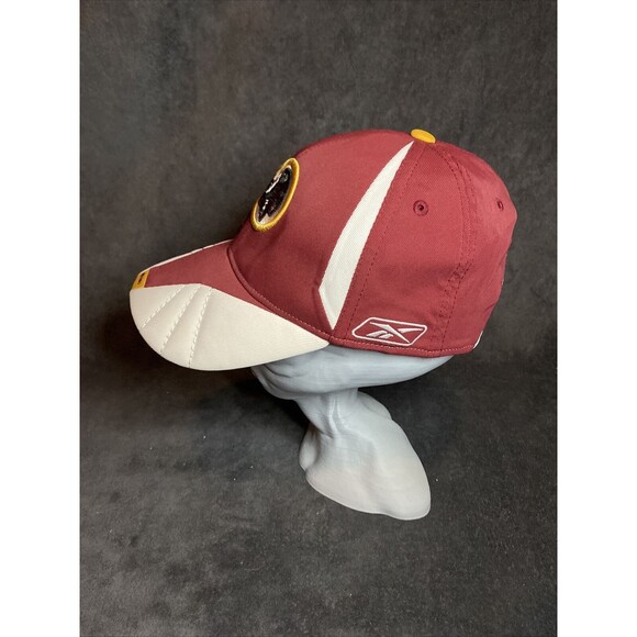Vintage Y2k Clinton Portis Autographed Washington Redskins Reebok NFL Hat M/L - Picture 3 of 7